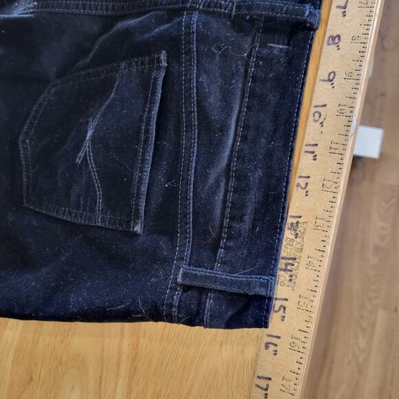 Gap 1969 30/10r Black Straight Leg Jeans Cotton Blend 9" Rise 31"Inseam - Picture 10 of 12